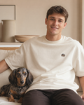 Camiseta Hombre Crema — Cuddlo Wear