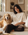 Camiseta Mujer Crema — Cuddlo Wear